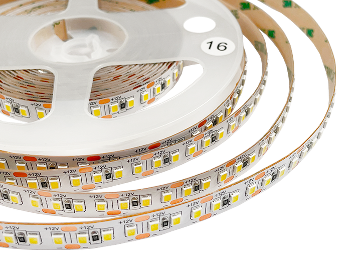 Світлодіодна стрічка 1 м AVT SMD2835 168 LED 12В 12Вт IP20 6000-6500К холодний білий - зображення 3