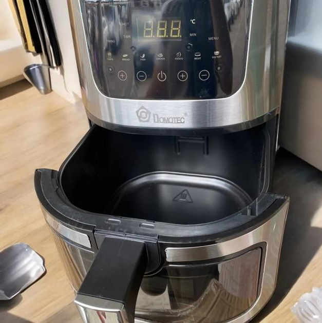 Безмасляна електрична фритюрниця 7л DOMOTEC MS-3221 7 програм 3500W - зображення 3