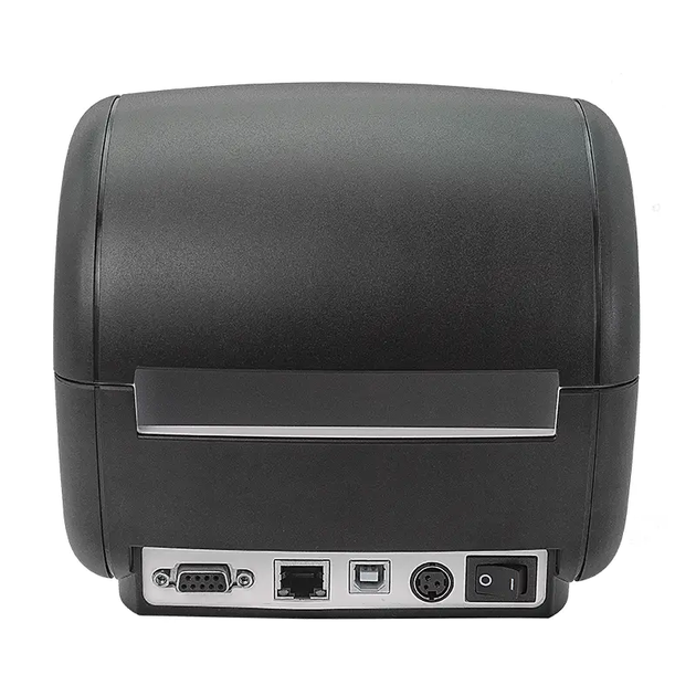 Термопринтер Xprinter XP-422B принтер этикеток, наклеек и штрих-кодов 108мм USB для маркировки Новой почты (XP480B, XP-DT422B, new XP-420B) - изображение 4