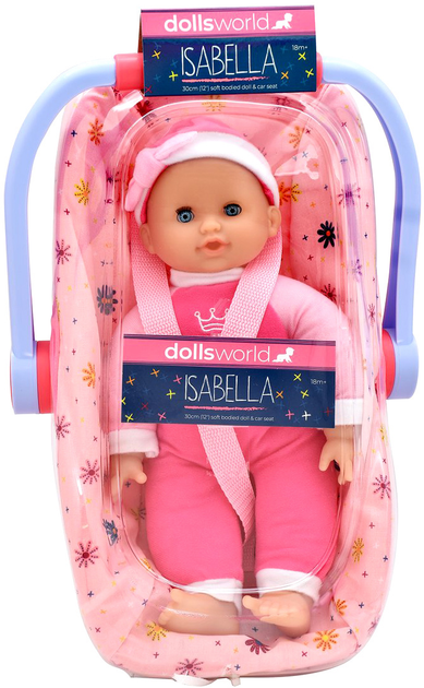 Лялька Dolls World Ізабелла висотою 30 см в переносці (5018621781104) - зображення 1