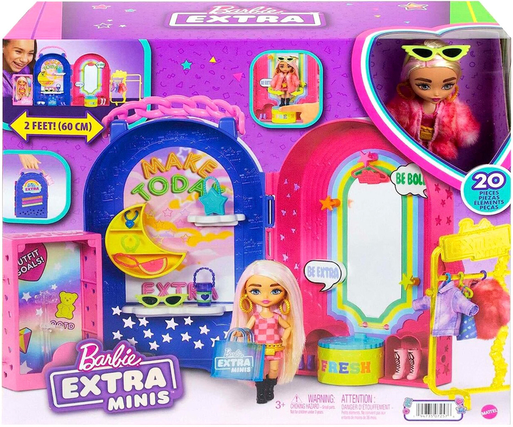 Lalka Mattel Barbie Extra mini boutique (194735072576) - obraz 1