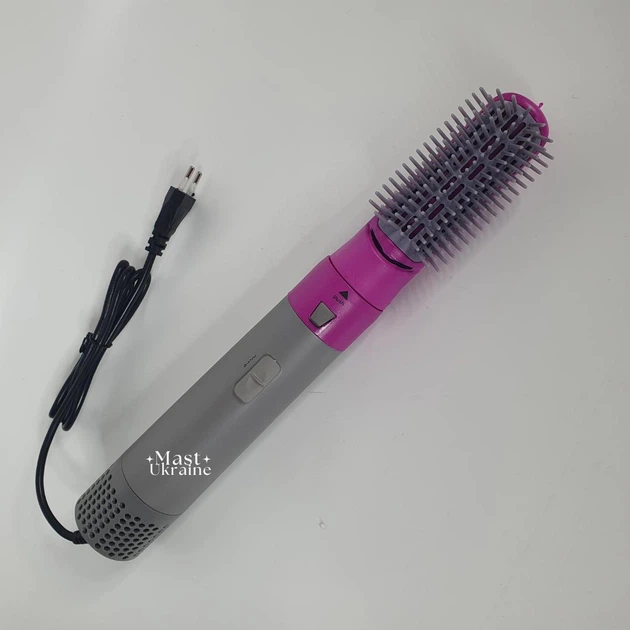 Фен-мультистайлер Hot AIR Styler 5в1 с насадками для укладки волос и придания объема VN-0150 - изображение 7