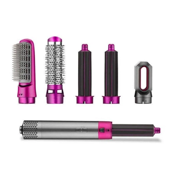 Фен-мультистайлер Hot AIR Styler 5в1 с насадками для укладки волос и придания объема VN-0150 - изображение 12