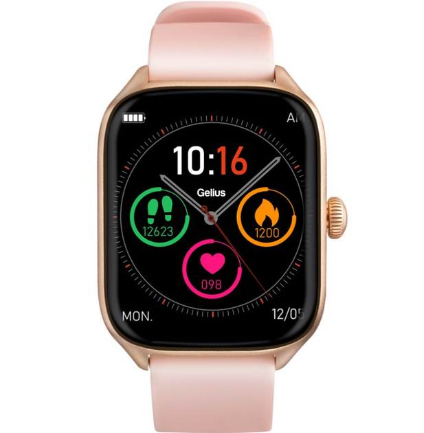Смарт часы Gelius GP-SW012 (Amazwatch GTS) Gold Rose - изображение 5