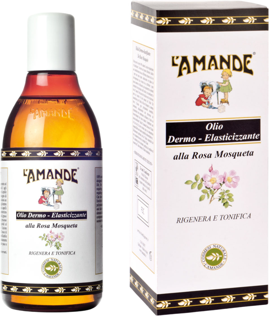 Натуральное Масло L'Amande Marseille Natural Elasticizing Oil with Sweetbrier для эластичности кожи 250 мл (8051739952070) 