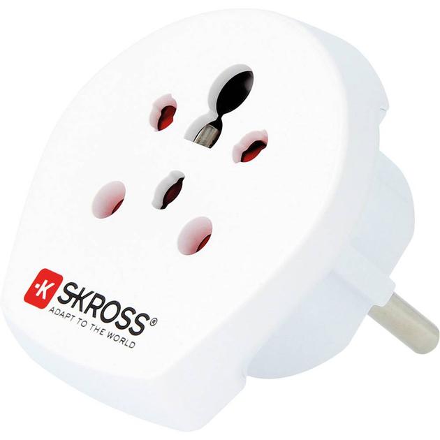 Adapter Skross India-Israel-Denmark to Europe (1.500217-E) - obraz 1