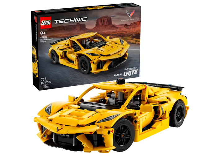 Конструктор LEGO Technic Chevrolet Corvette Stingray 732 елементи (42205) - зображення 2