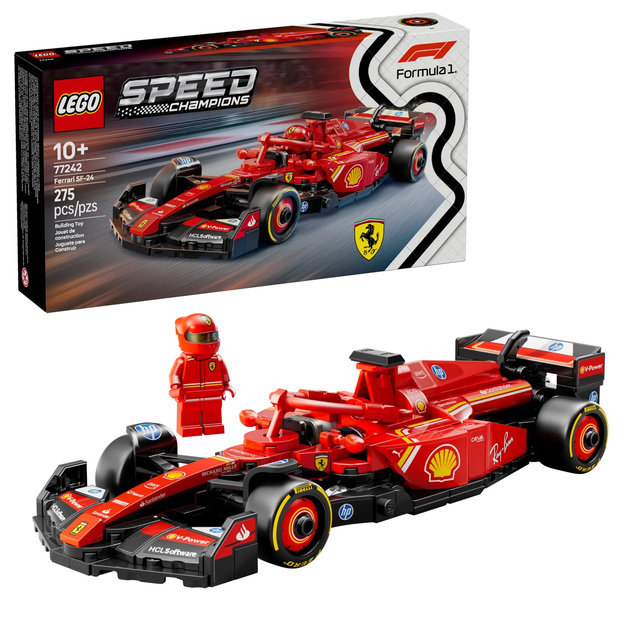 Конструктор LEGO Speed Champions Болід F1 Ferrari SF-24 275 елементів (77242) - зображення 2