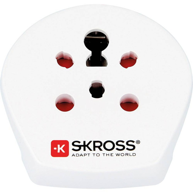 Adapter Skross India-Israel-Denmark to Europe (1.500217-E) - obraz 2