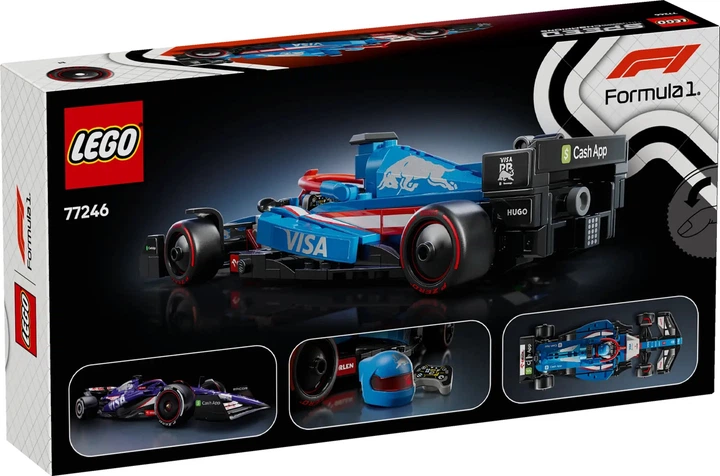 Конструктор LEGO Speed Champions Болид F1 Visa Cash App RB VCARB