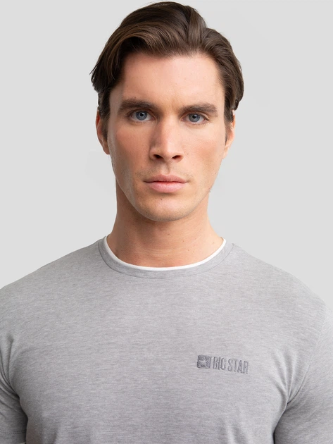 Koszulka damska bawełniana Big Star Fredris 903 M Szara (5900714831783) - obraz 5