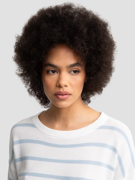 Sweter damski w paski Big Star Heartelia 400 2XL Błękitny (5900714834500) - obraz 6