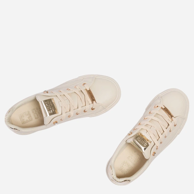 Жіночі снікери Big Star Nn274210 801 40 Бежеві (5900714752903) - зображення 5