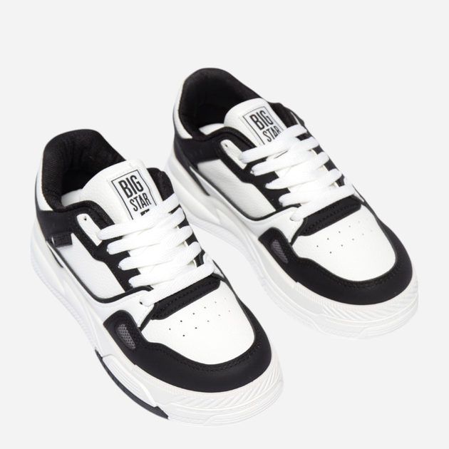 Sneakersy damskie do kostki Big Star Nn274669 101 39 Białe (5900714741600) - obraz 2