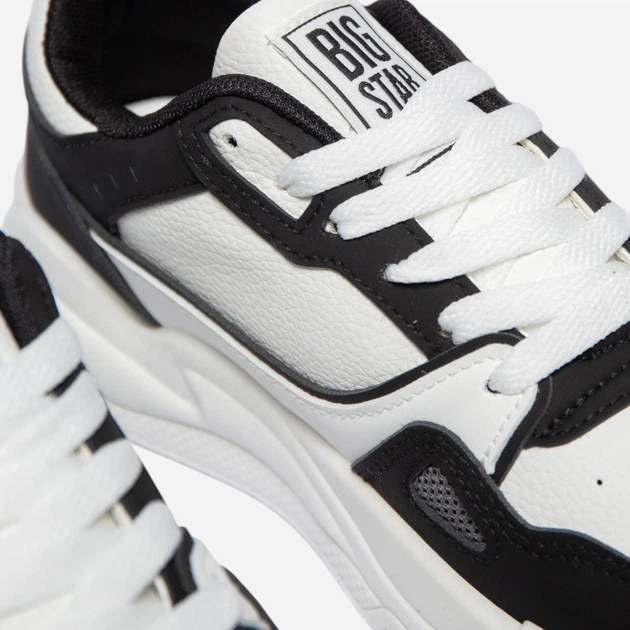 Sneakersy damskie do kostki Big Star Nn274669 101 41 Białe (5900714741624) - obraz 4