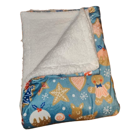 Одеяло для животных Derby Sherpa Blanket, Синий 150х200 см - Фото 4 Одеяло для животных Derby Sherpa Blanket, Синий 150х200 см - изображение 4