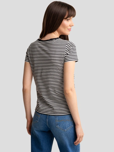 Koszulka damska bawełniana Big Star Zenaida 906 S Czarna (5900714832070) - obraz 2