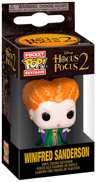 Brelok do kluczy Funko Pocket POP Disney Hocus Pocus 2 Winifred Sanderson (889698723084) - obraz 1