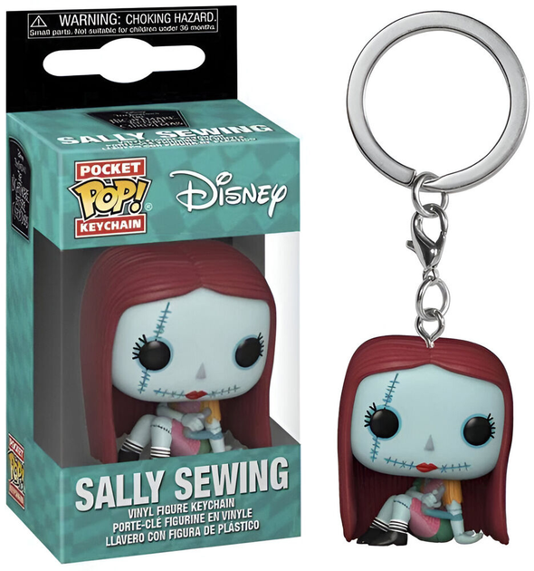 Brelok do kluczy Funko Pocket POP Disney Nightmare Before Christmas Sally Sewing (889698569248) - obraz 1