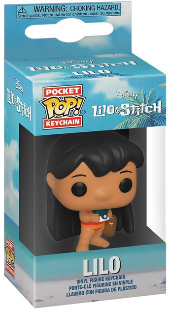 Брелок для ключів Funko Pocket POP Disney Lilo and Stitch Lilo with Camera (889698558174) - зображення 3