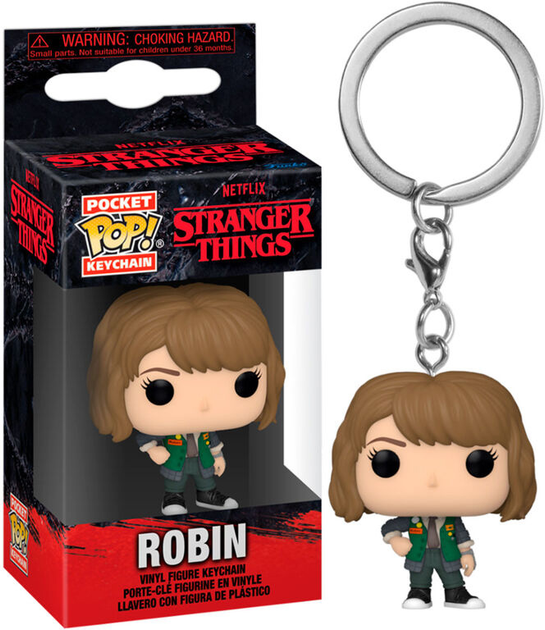 Brelok do kluczy Funko Pocket POP Stranger Things Robin (889698623841) - obraz 1