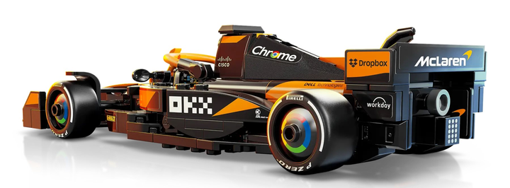 Zestaw klocków LEGO Speed Champions Bolid F1 McLaren Team MCL38 269 elementów (77251) - obraz 6