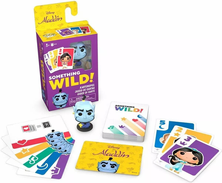 Gra planszowa Funko Something Wild Card Aladdin (niemiecka/hiszpańska/włoska edycja) (889698518758) - obraz 3