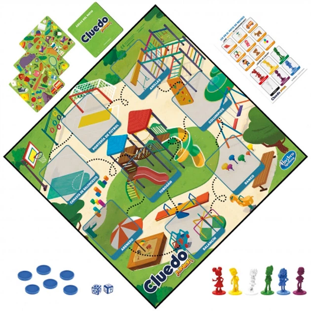 Gra planszowa Hasbro Cluedo Junior (edycja hiszpańska) (5010996110831) - obraz 3