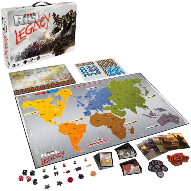 Настільна гра Hasbro Risk Legacy (іспанське видання) (5010993914371) - зображення 2