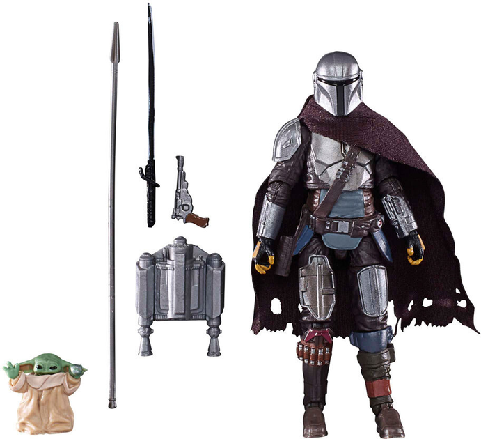 Ігровий набір Hasbro Star Wars The Black Series The Mandalorian N-1 Starfighter (5010996169785) - зображення 4