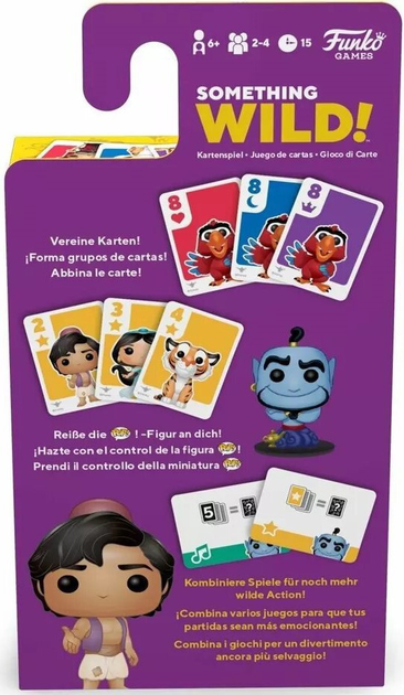 Gra planszowa Funko Something Wild Card Aladdin (niemiecka/hiszpańska/włoska edycja) (889698518758) - obraz 4