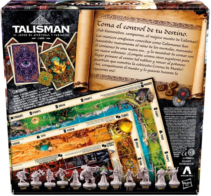 Настільна гра Hasbro Talisman (іспанське видання) (5010996269331) - зображення 4