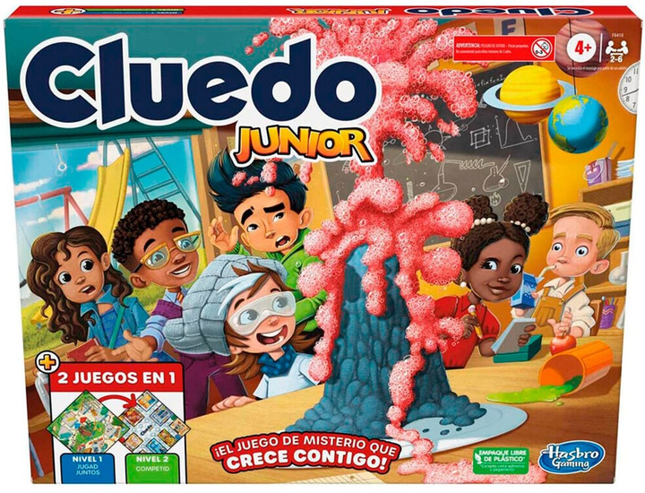 Настільна гра Hasbro Cluedo Junior (іспанське видання) (5010996110831) - зображення 1