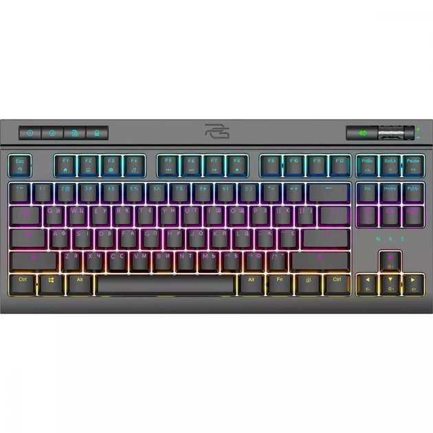 Proove Ігрова провідна клавіатура з підсвіткою Gaming Sideswap (Ukraine Layout), Black - зображення 1