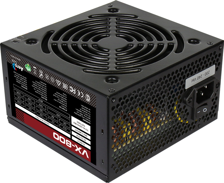 Блок питания aerocool vx plus 800w обзор