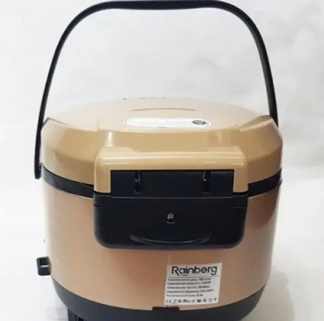 Мультиварка рисоварка Rainberg Rb-6207 фритюр выпечка 12 программ с таймером - изображение 6