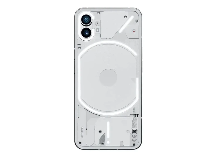 Смартфон Nothing Phone (1) 8/128GB White - зображення 2