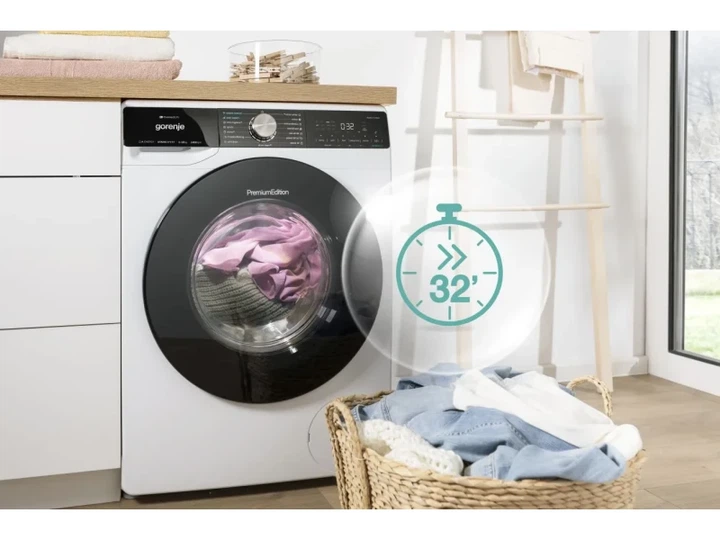 Пральна машина автоматична Gorenje WPNEI84SBSWIFI/UA - Фото 2 Пральна машина автоматична Gorenje WPNEI84SBSWIFI/UA - изображение 2