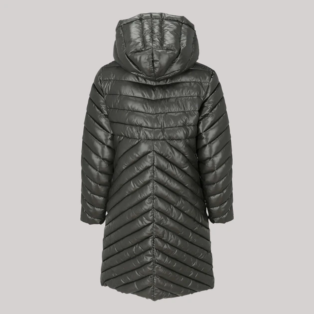 Kurtka puchowa damska zimowa PERSO BLH211007F S Czarna (5908312934370) - obraz 8