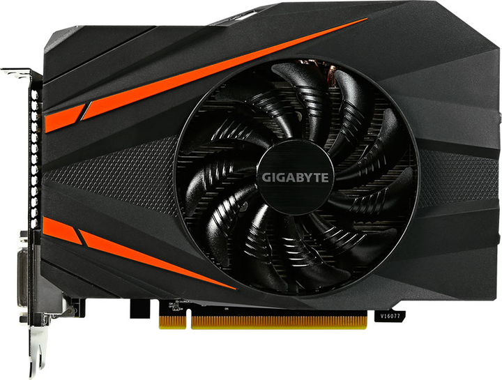 Видеокарта Gigabyte PCI-Ex GeForce GTX 1060 Mini ITX OC 6GB GDDR5 ...