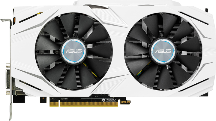 Видеокарта Asus PCI-Ex Radeon RX480 Dual 4GB GDDR5 (256bit) (1266/7000) (DVI, 2 x HDMI, 2 x DisplayPort) (DUAL-RX480-4G) - изображение 1