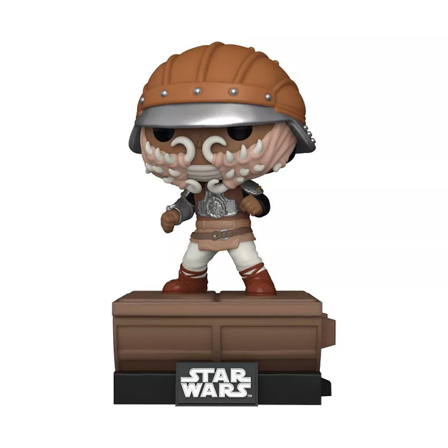 Фігурка Funko POP Deluxe Star Wars Джабба Скіфф Ландо Калріссіан 16 см (889698744386) - зображення 2