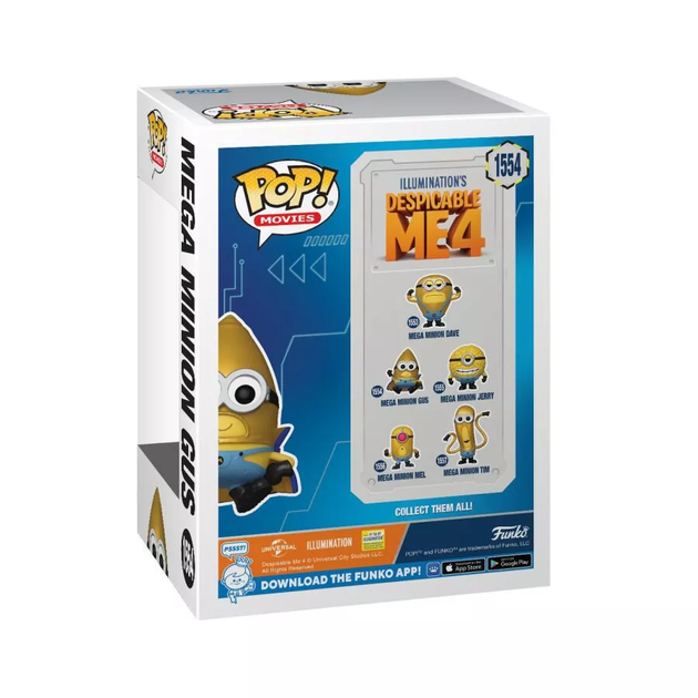 Figurka Funko POP Despicable Me 4 Mega Minion Gus 9 cm (889698760508) - obraz 2