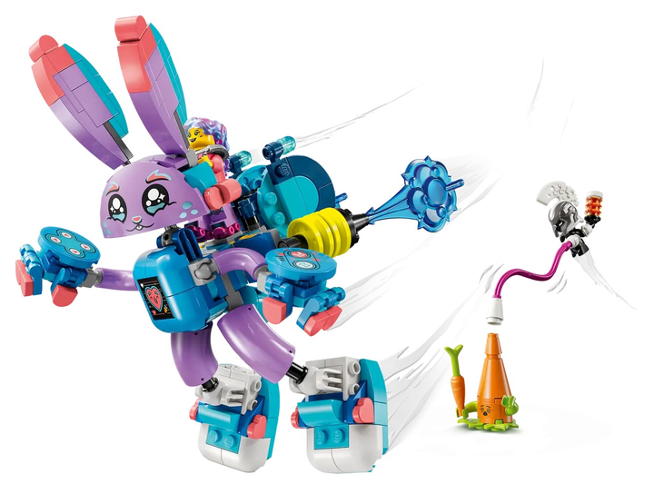 Zestaw klocków LEGO DREAMZzz Izzie i gamerski Bunchu 252 elementy (71490) - obraz 6
