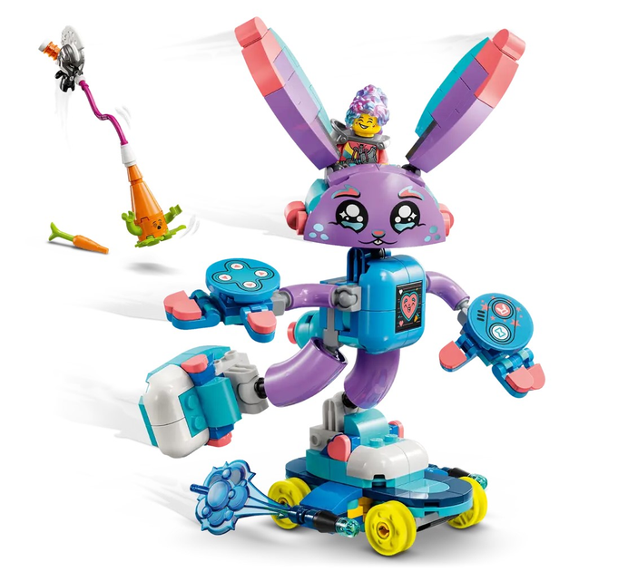 Zestaw klocków LEGO DREAMZzz Izzie i gamerski Bunchu 252 elementy (71490) - obraz 7