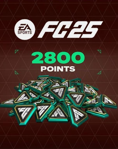 Карта пополнения FC 25 Points 2800 для ПК (код активации EA app) - изображение 1