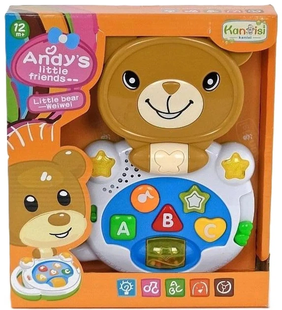 Zabawka edukacyjna Adar Andy's Little Friends Organy (5901271504691) - obraz 3
