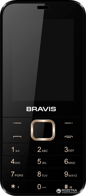 Мобильный телефон Bravis F241 Blade Dual Sim Gold – фото, отзывы ...