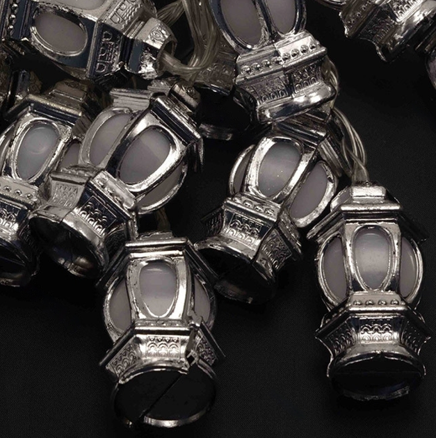 Светодиодная гирлянда "Фонарики" 20 LED, 5м + переходник, 220V, IP44, Мультиколор - Фото 7 Светодиодная гирлянда "Фонарики" 20 LED, 5м + переходник, 220V, IP44, Мультиколор - изображение 7
