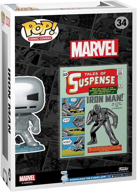 Figurka Funko POP Marvel Tales of Suspense Iron Man 34 9.78 cm (889698725040) - obraz 2